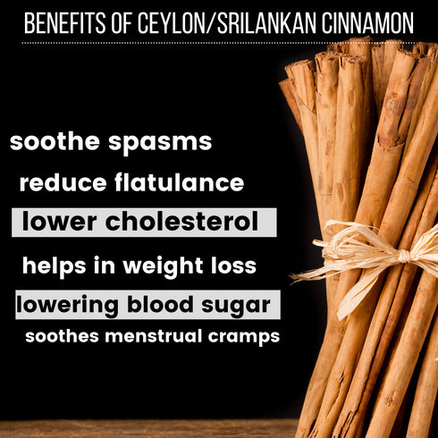 Rooted Peepul True Ceylon Cinnamon Powder